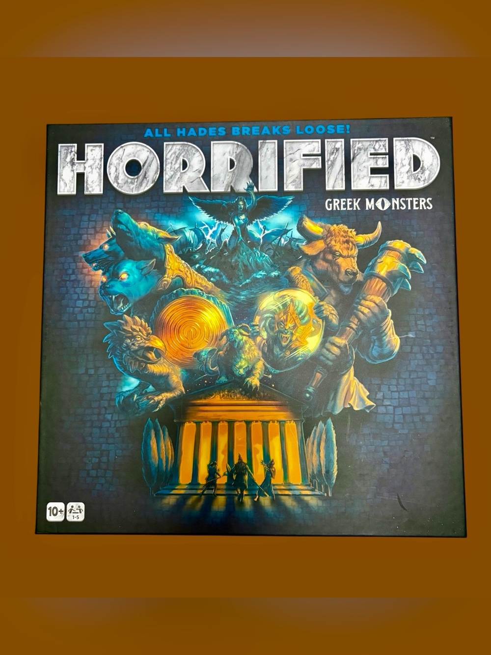 Horrified Greek monsters board game new